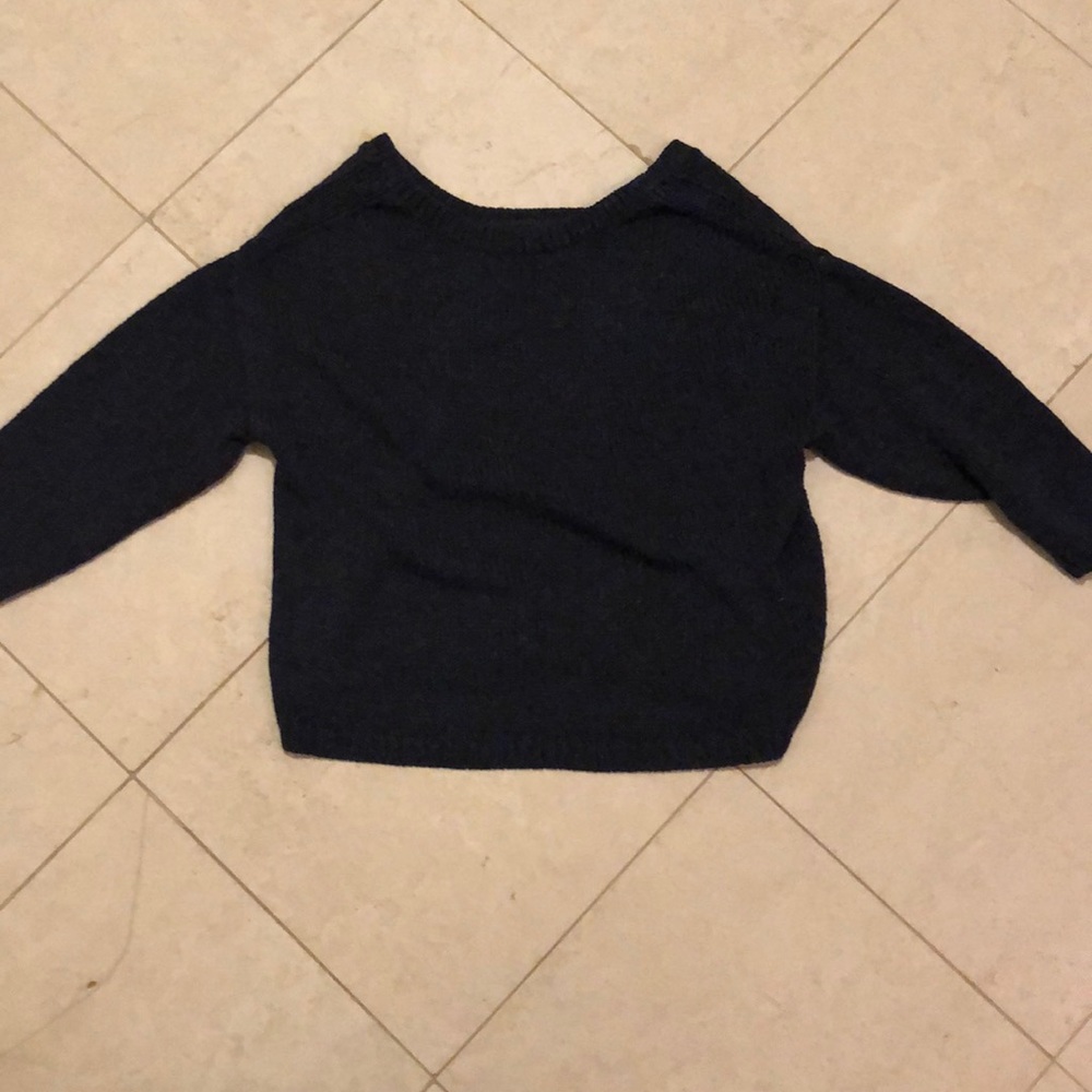 Thick Navy Sweater